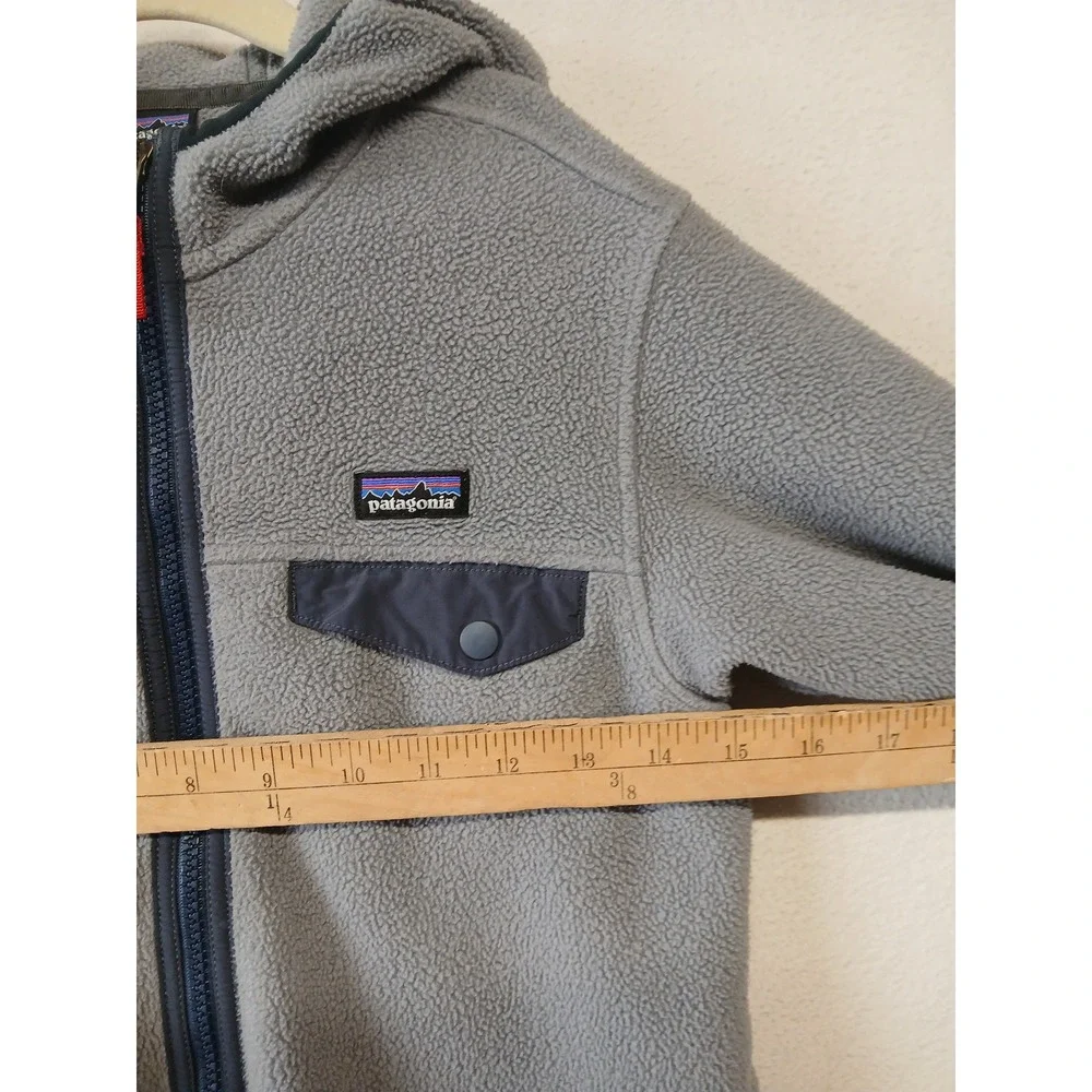 Patagonia kids synchilla full zip jacket fleece medium
